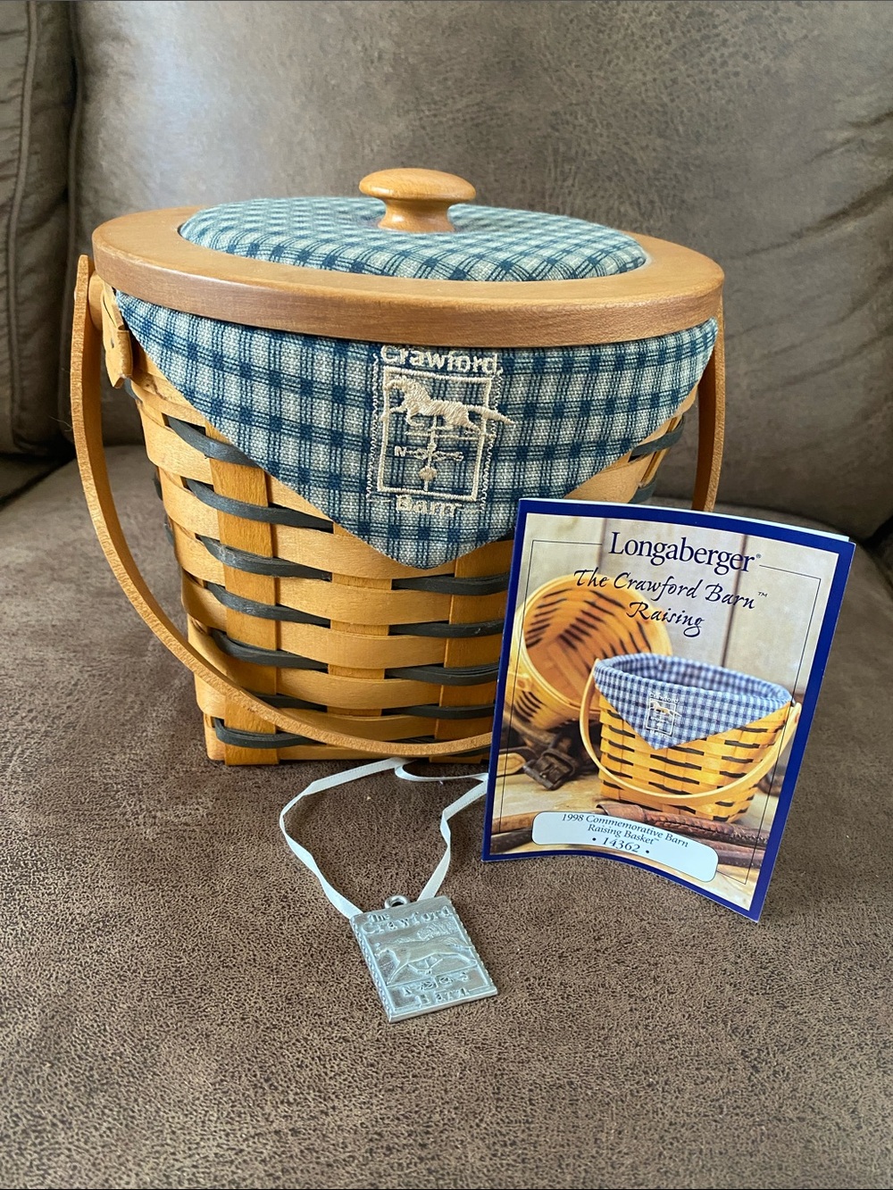 Longaberger The Crawford Barn Raising Basket